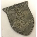 A WWII style Krim 1941-1942 battle shield.