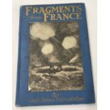 Original 1917 1st edition hardback book, Fragments from France, cartoons by Capt. Bruce Bairnsfather