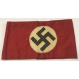 A German WWII style NSDAP armband.