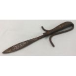 A WWII style Imperial German boot dagger.