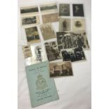 A collection of mixed military ephemera.