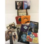 Approx. 80 7" Vinyl Records from the 1960's, 70's and 80's.