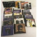 A collection of 23 blues, jazz, rock and popular music cd's.
