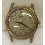 A vintage men's Doublematic 30 jewels wristwatch by MuDu. Without strap.