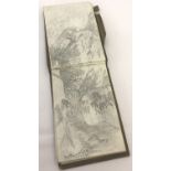 A small artists sketch book containing pencil drawings dated 1901/02 of rural European scenes.