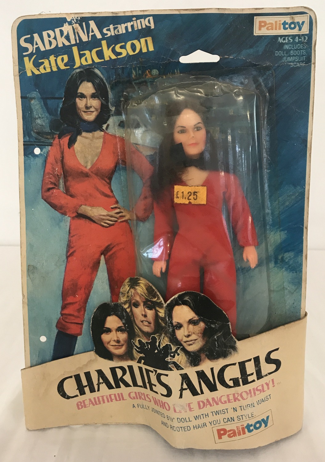 A 1970's Palitoy, Charlie's Angels 8½" doll of Kate Jackson as Sabrina.