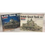 2 vintage Monogram 1:32 scale, unassembled plastic model kits.