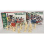 A box of 1:35 scale Napoleonic Wars, French Imperial Guard plastic figures by Esci Ertl.