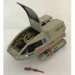 A Star Trek Next Generation Goddard Enterprise Shuttlecraft 15, with Worf Action figure.