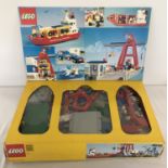 A unmade boxed early 1990's Lego set #6542 launch and load seaport.