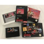 2 boxed Super Nintendo SNES games; Killer Instinct and First Samurai.