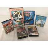 6 x 1980's cased cassette games for the Sinclair ZX Spectrum.