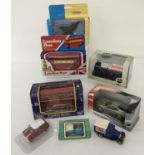 A collection of boxed and unboxed collectors vehicles.