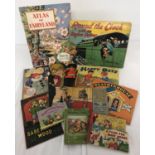 A collection of vintage children's story books dating from the 1930's.