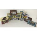 12 boxed diecast model vehicles to include Matchbox Models of Yesteryear.