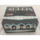 A sealed and unopened box of Torchwood trading cards, 2006.