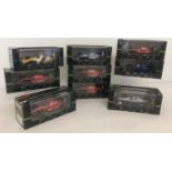 9 boxed Onyx F1 Collection model cars from 1990, 91 and 92 seasons.