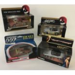 4 boxed James Bond 007 vehicles by Corgi.