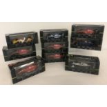 9 boxed Onyx F1 Collection model cars from 1990, 91 and 92 seasons.