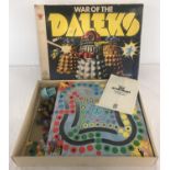 A boxed 1970's War of the Daleks board game from Strawberry Fayre by Denys Fisher.