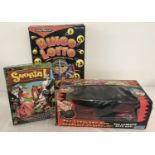 3 boxed family games. Chad valley Bingo lotto & Snorta by Mattel.