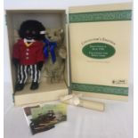 Steiff Jolly Golly & Bear 1996 Ltd Edition boxed Collectors set.