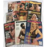 12 vintage issues of "Whitehouse", adult erotic magazine.