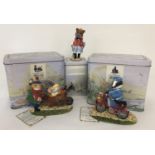 3 Regency Fine Arts "Tales of Honeysuckle Hill" characters in original tins.
