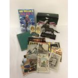 A small collection of mixed items. Comprising: a signed copy of "Shawn" by Uri Geller,