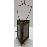 A WWI style French folding bunker lantern.