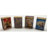 4 WWII style match boxes, as sold by the Hitler Youth to raise funds.