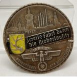 A German WWII style N.S.K.K, German Transport Corps rally plaque.