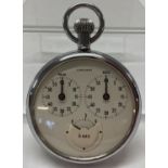 A WWII style Kriegsmarine torpedo timer from the Torpedo School. In working order.