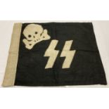 A German WWII style Waffen SS tank aerial flag.