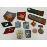 Vietnam war style veterans badges, medals and memorabilia.