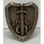 A Post WWI style German Friekorps Iron Division sleeve badge.
