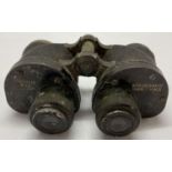 A pair of WWII 1944 Nask-Kelvintor binoculars. Found in a barn near Carentan.