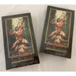 2 boxes of Joe Jusko's Edgar Rice Burroughs Collection Fantasy Art Trading Cards, 1994.