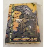A sealed and unopened box of Godzilla Trading cards by Inkworks, 1998.