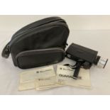 A vintage 1970's Bell & Howell 491 Autoload Focus-Matic Super 8 camera.