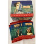 A full box of 36 sealed packs of Disney's Pocahontas Trading Cards by Skybox.
