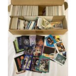 A quantity of assorted trading cards.