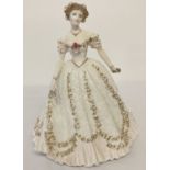 A limited edition Royal Worcester "Sweetest Valentine" figurine for Compton & Woodhouse Ltd. 1993.