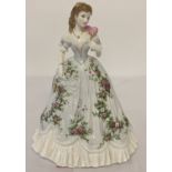 A limited edition Royal Worcester "Queen Of Hearts" figurine for Compton & Woodhouse, Ltd. 1992.