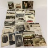 Approx. 150 assorted vintage postcards.