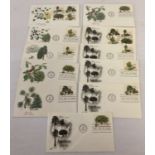 15 American first day covers relating to trees. All show post mark for Hot Spring National Park.