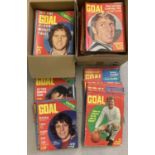 179 issues of Goal magazine, dating from 1968-73.