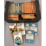 50 vintage paperback Penguin and Pelican paperback fiction and non-fiction books.