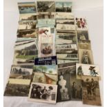 Approx. 150 assorted vintage postcards.