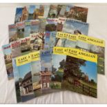 35 vintage copies of "East Anglian Magazine" dating from the 1970's and 1980's.